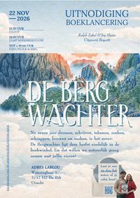Uitnodiging: feestelijke boeklancering van De bergwachter
