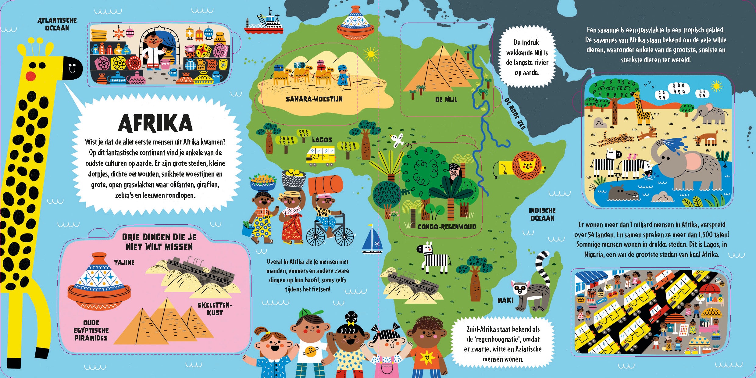 Flapjesatlas van de wereld