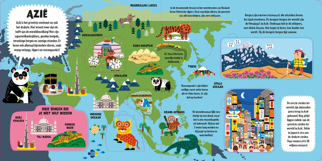 Flapjesatlas van de wereld