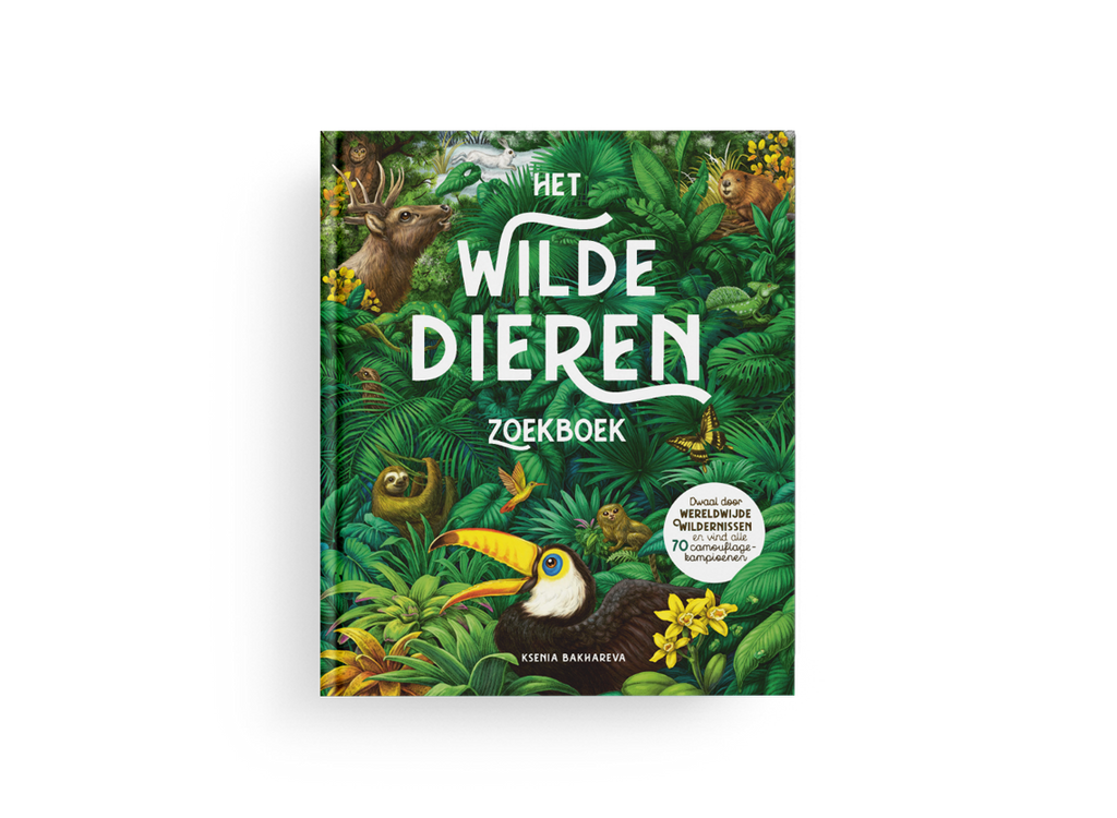 Het wilde dieren zoekboek