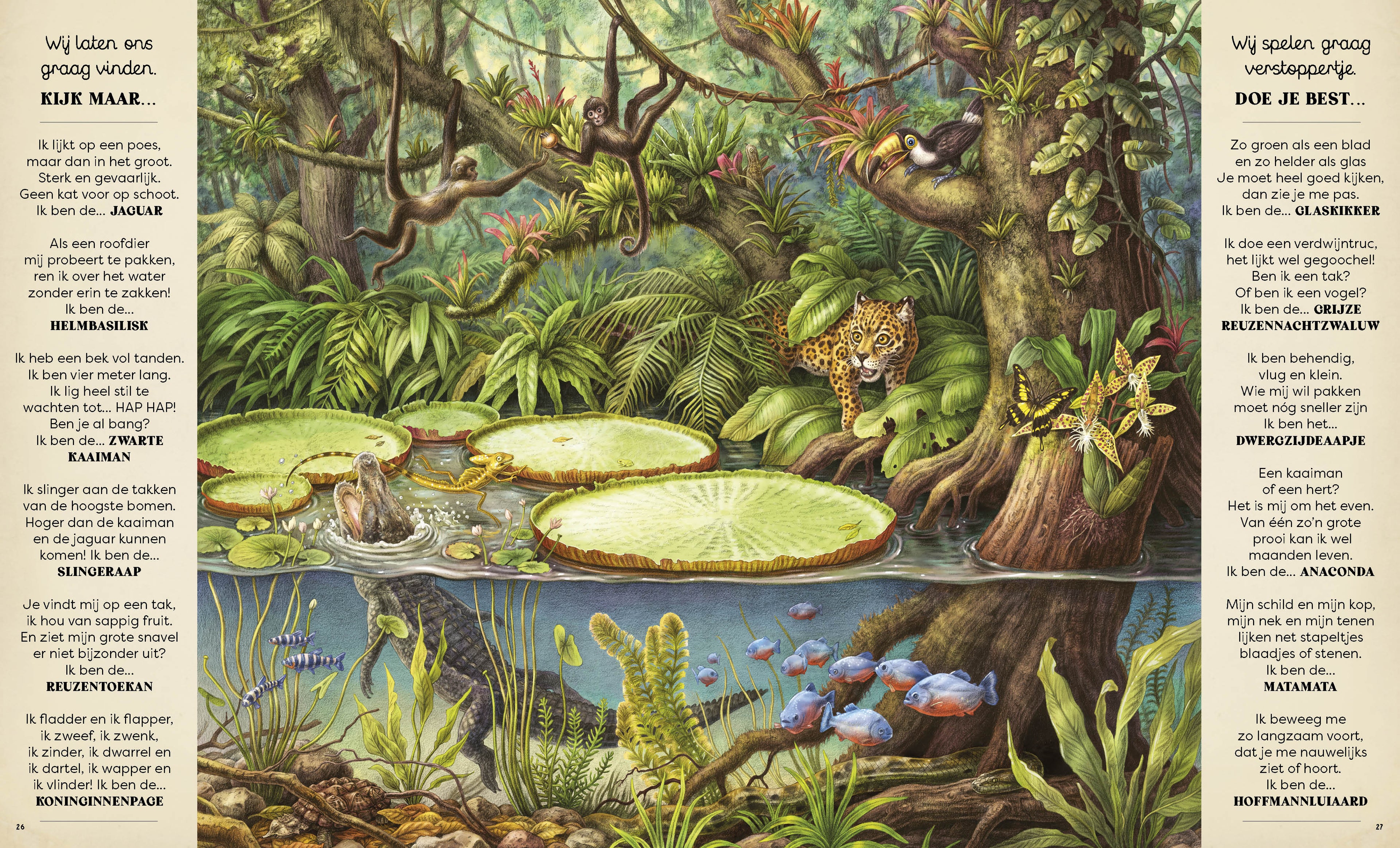 Het wilde dieren zoekboek