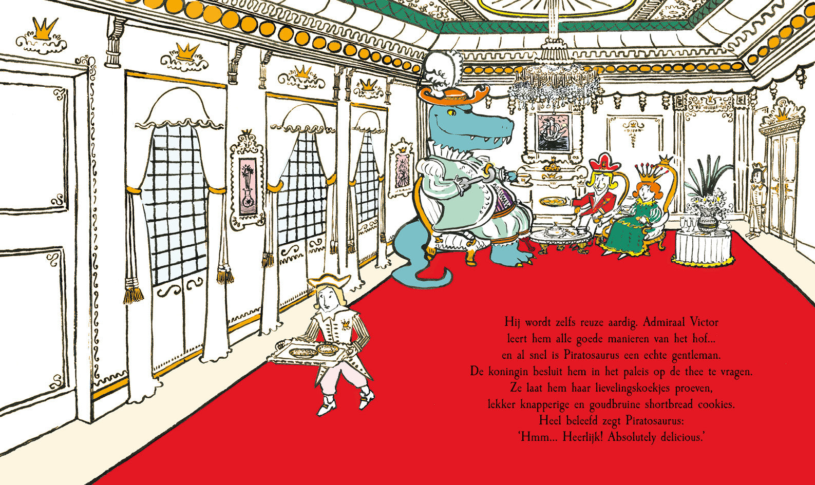 Piratosaurus – De koningin van Engeland
