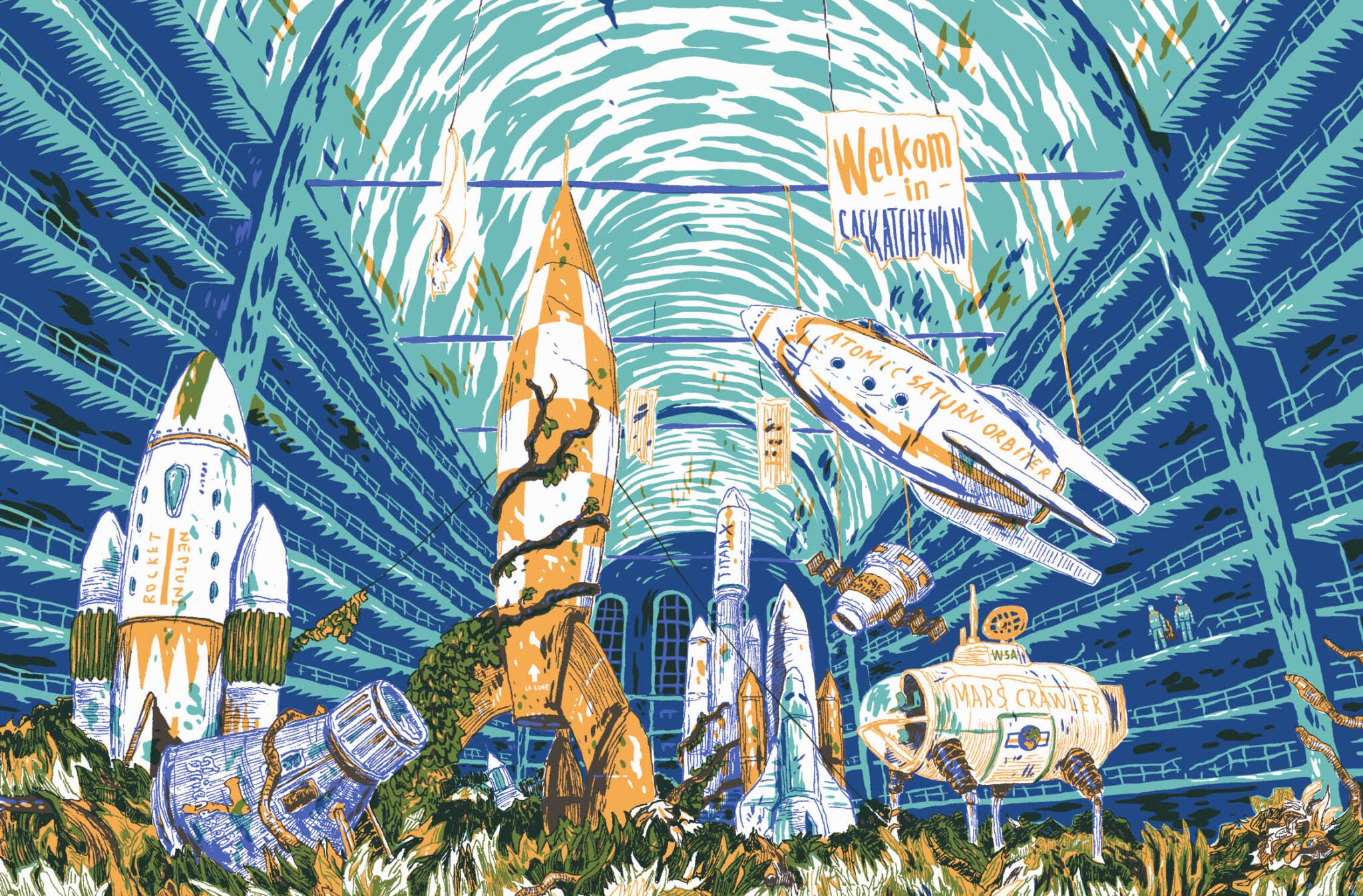 Een wonderlijke expeditie van robots