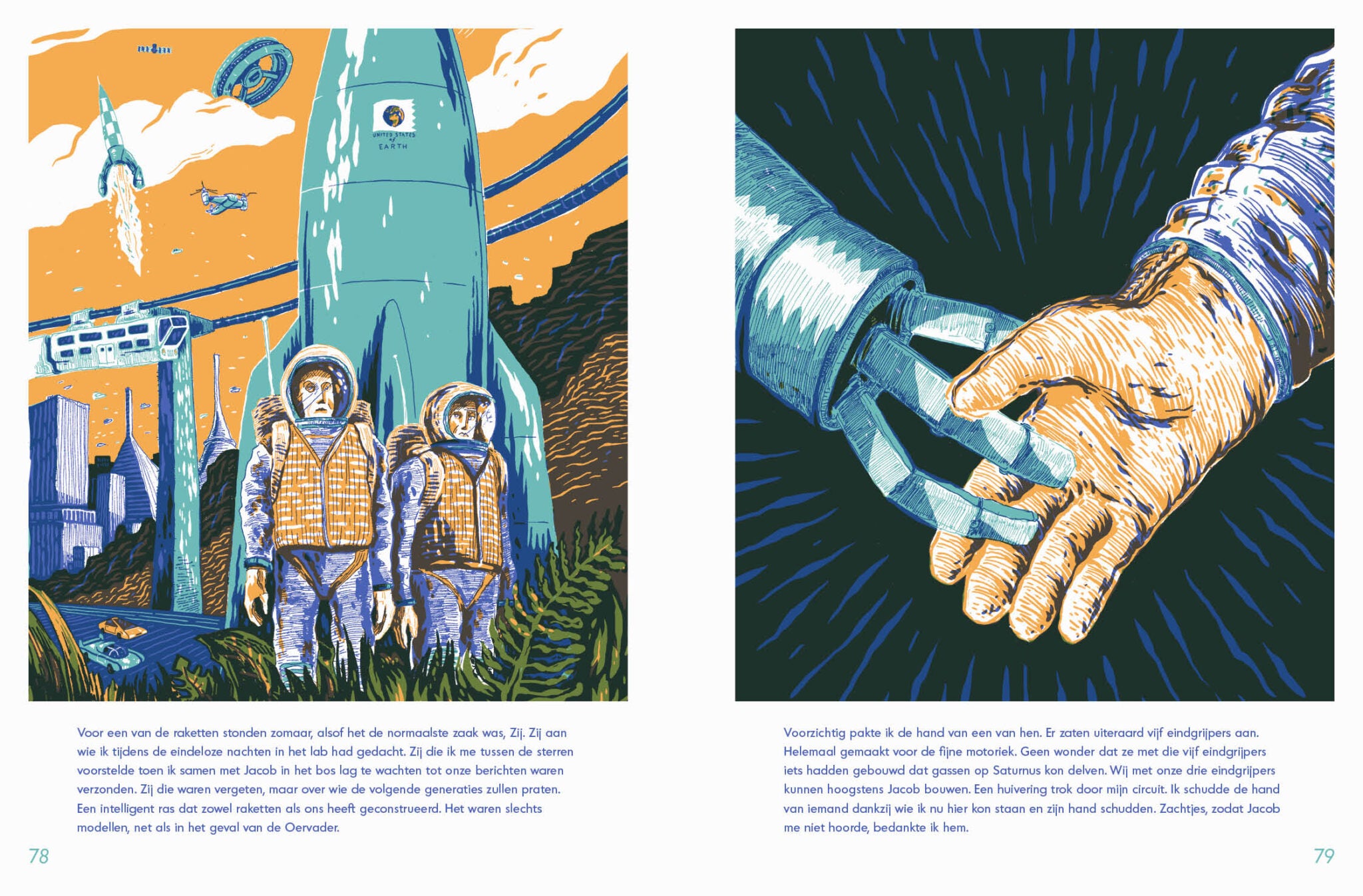 Een wonderlijke expeditie van robots