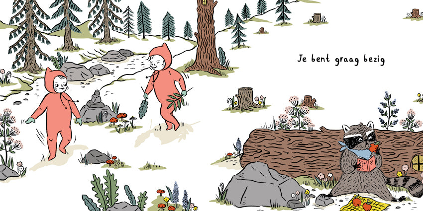 Lieve kleine tweelingen