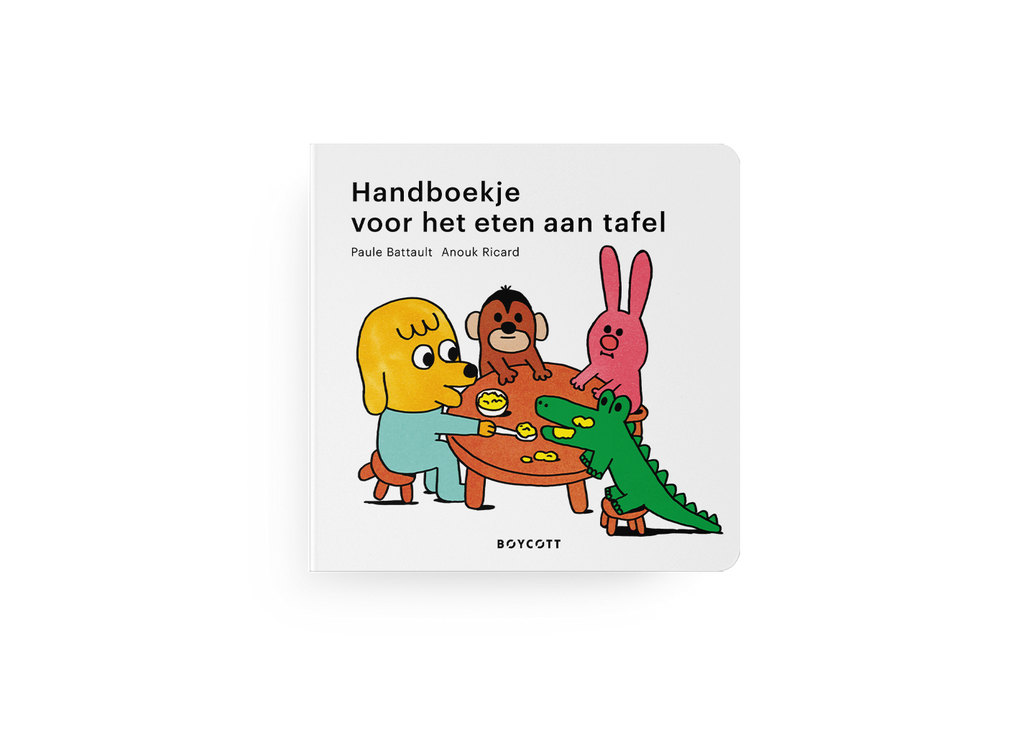 Handboekje voor het eten aan tafel