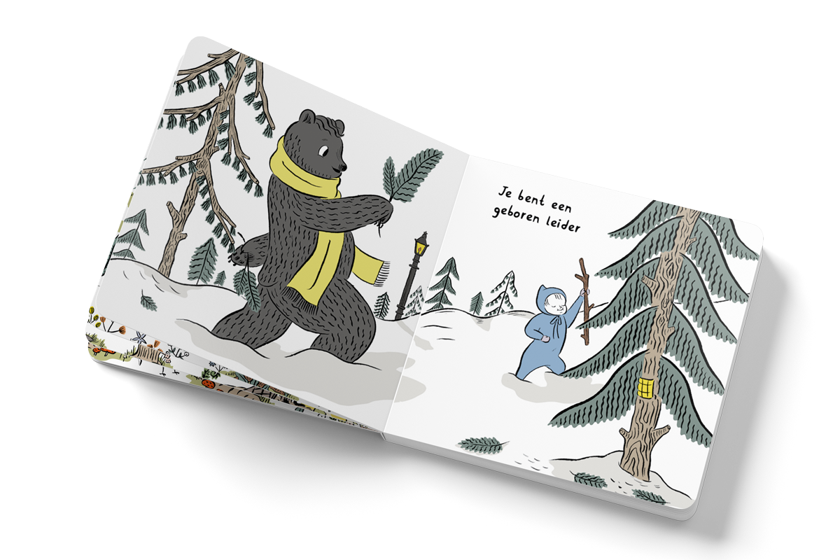 Lieve kleine waterman